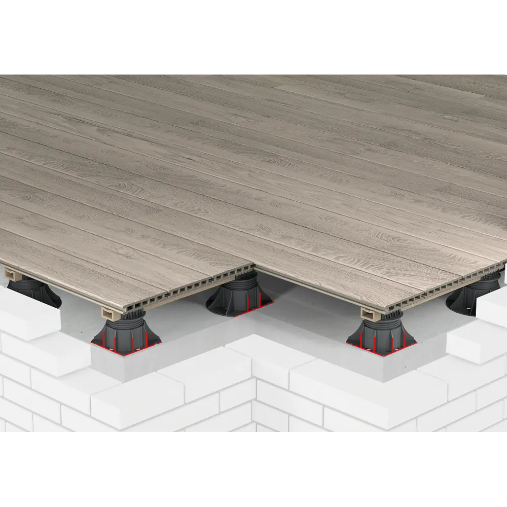 Опора для террасной доски T-Decks Expert 38-53 мм цвет черный STLM-2181934 - Вид №7