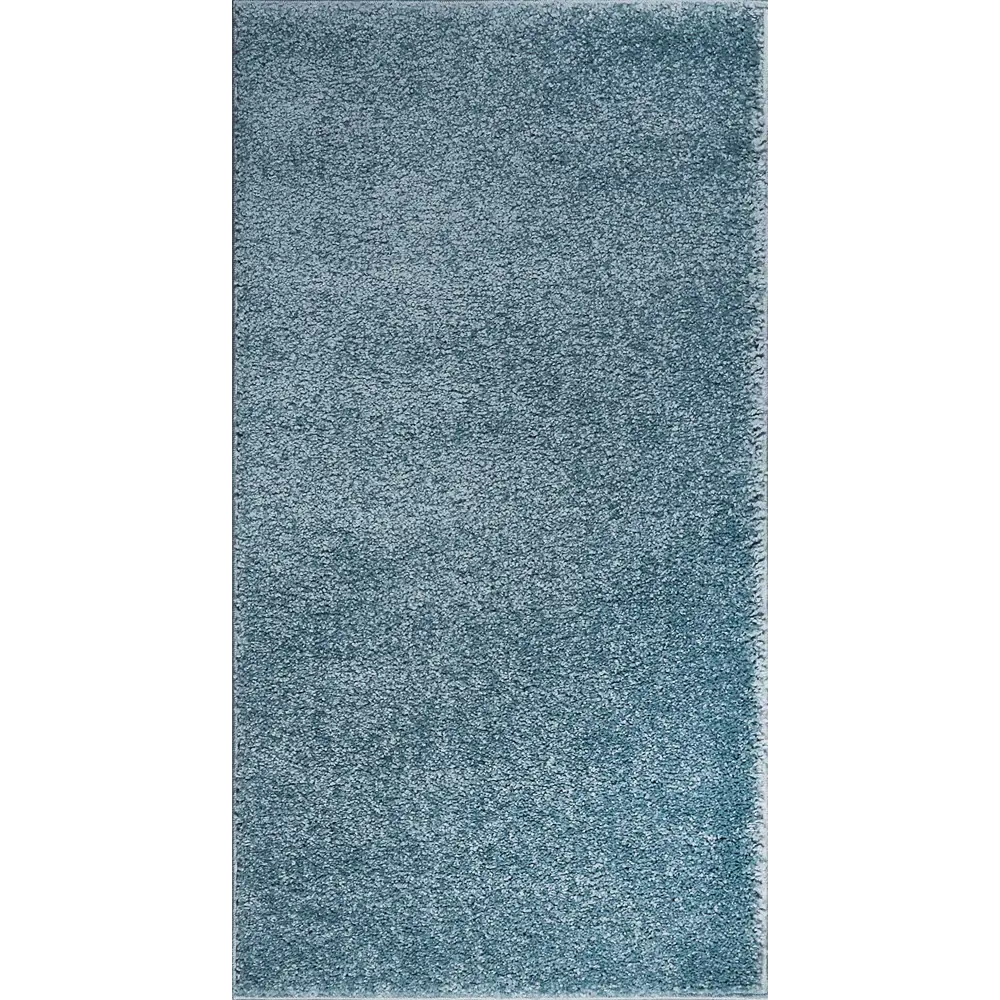 KREAFORTA Shaggy Bosfor - ковёр с длинным ворсом 80x150 см небесно-голубой 89394321 STLM-1568776 - Вид №1