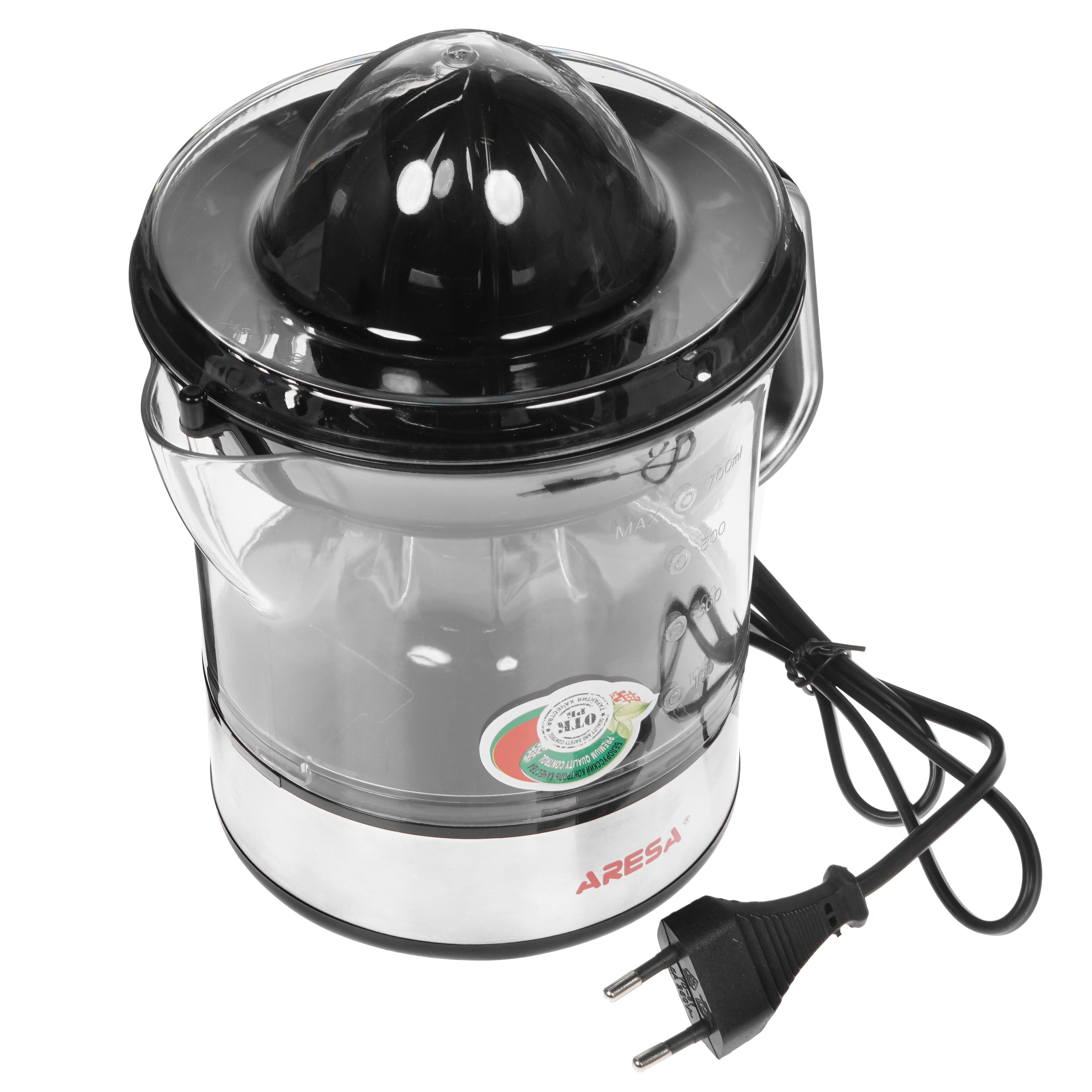 8192334 Соковыжималка электрическая Aresa AR-2503 серебристый STDN-0058384 - Вид №3