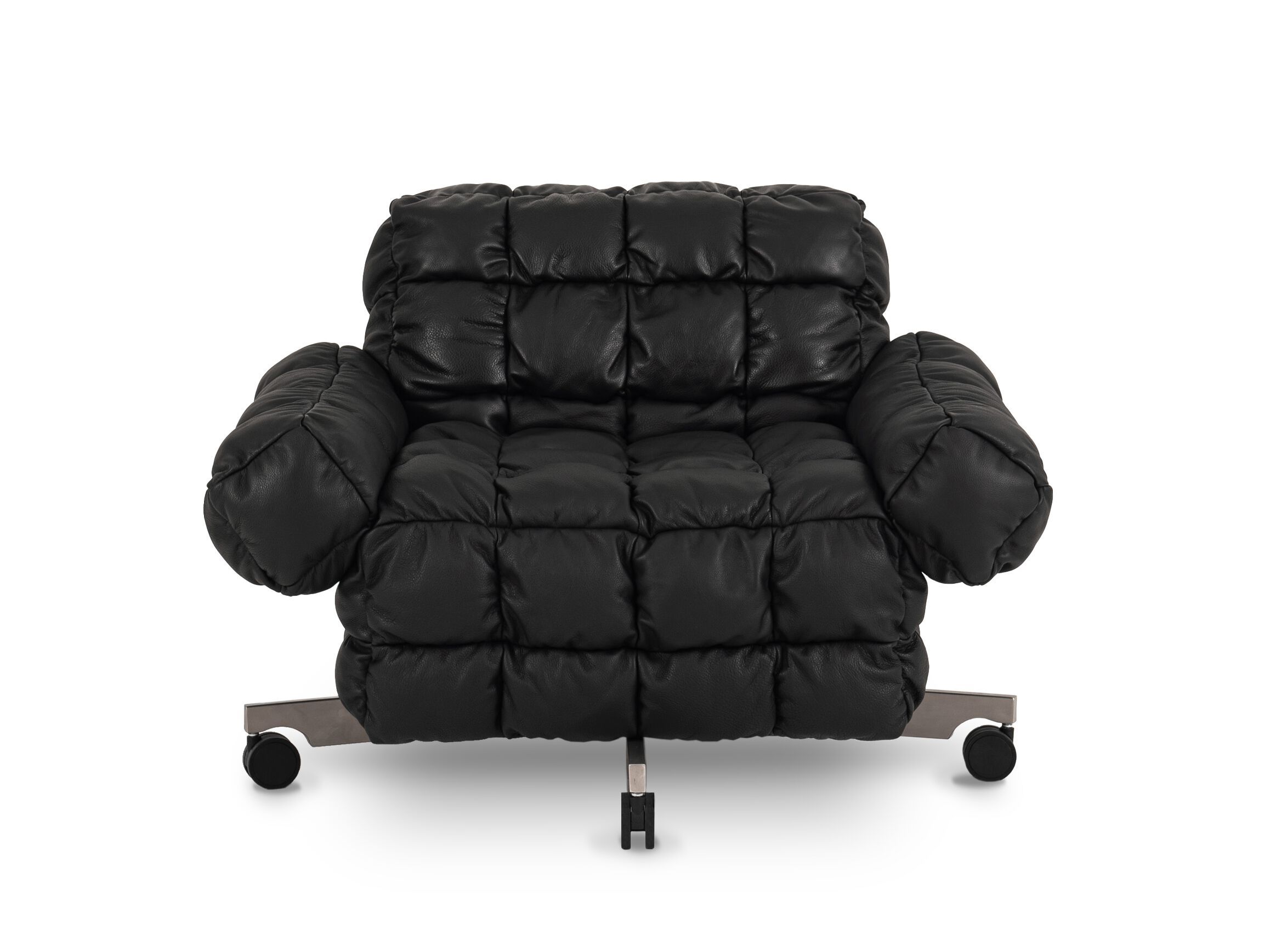 5-спицевое кожаное кресло с колесами Nobonobo парфе ARCH-00142069 - Вид №1