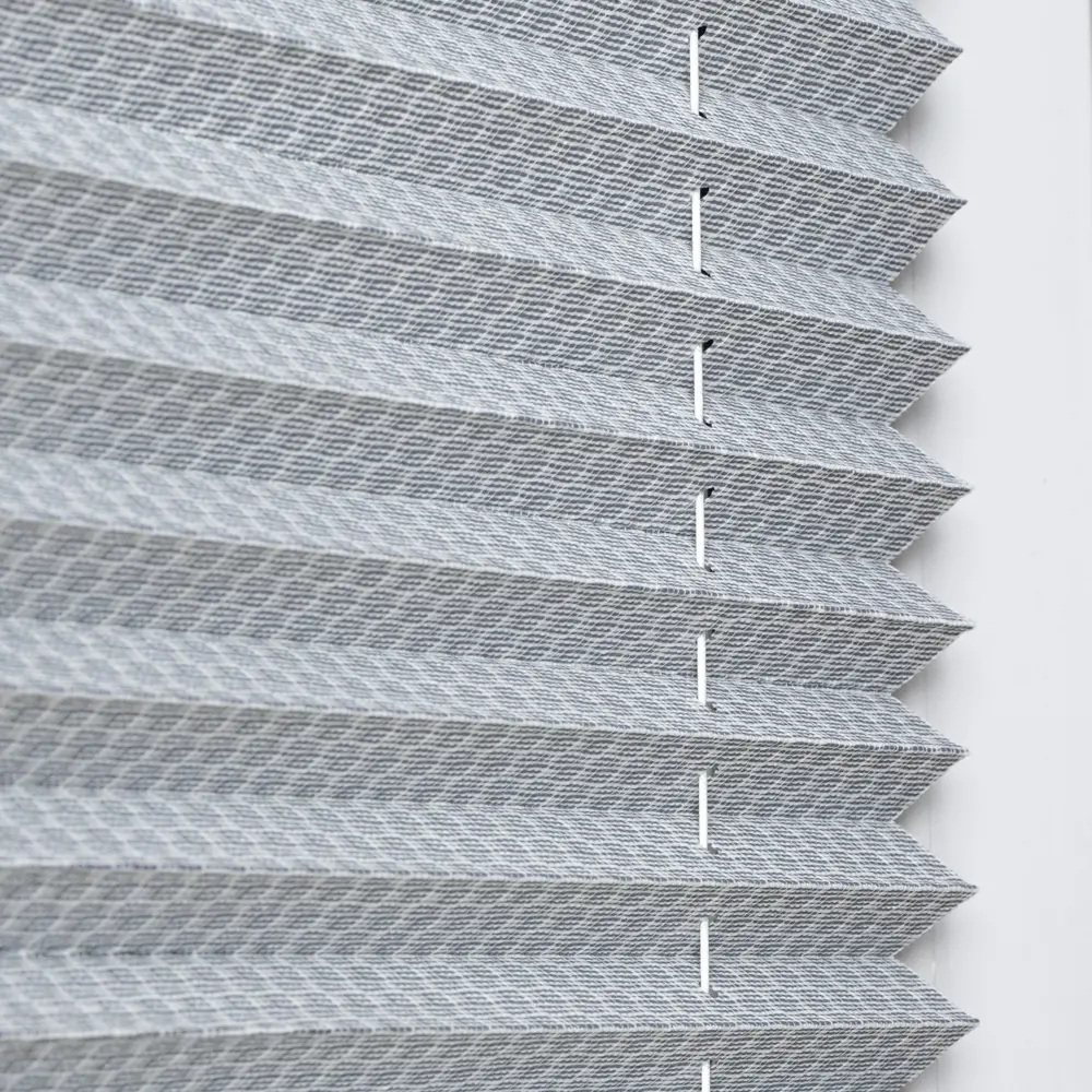 Штора плиссе 73x170 см жаккард серая Santreyd STLM-2047679 - Вид №2