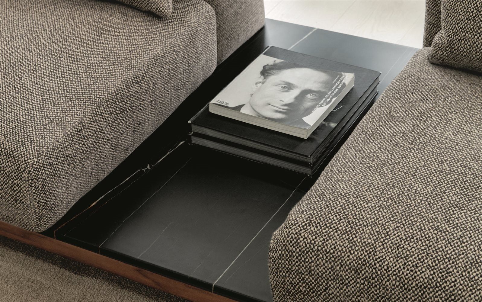 Съемный тканевый диван с журнальной стойкой Porada Soul ARCH-00074706 - Вид №3