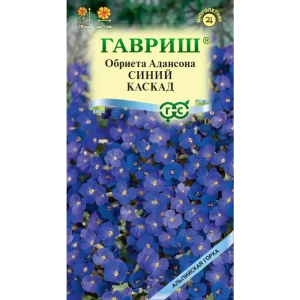 Семена цветов Обриета Синий каскад для альпийских горок 89401737
