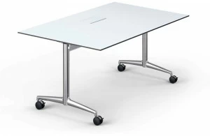 Brunner Складной прямоугольный стол для переговоров на колесиках Fina