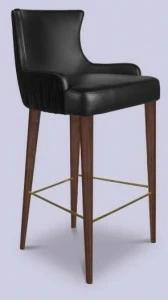 Ottiu Барный стул высокий с подставкой для ног