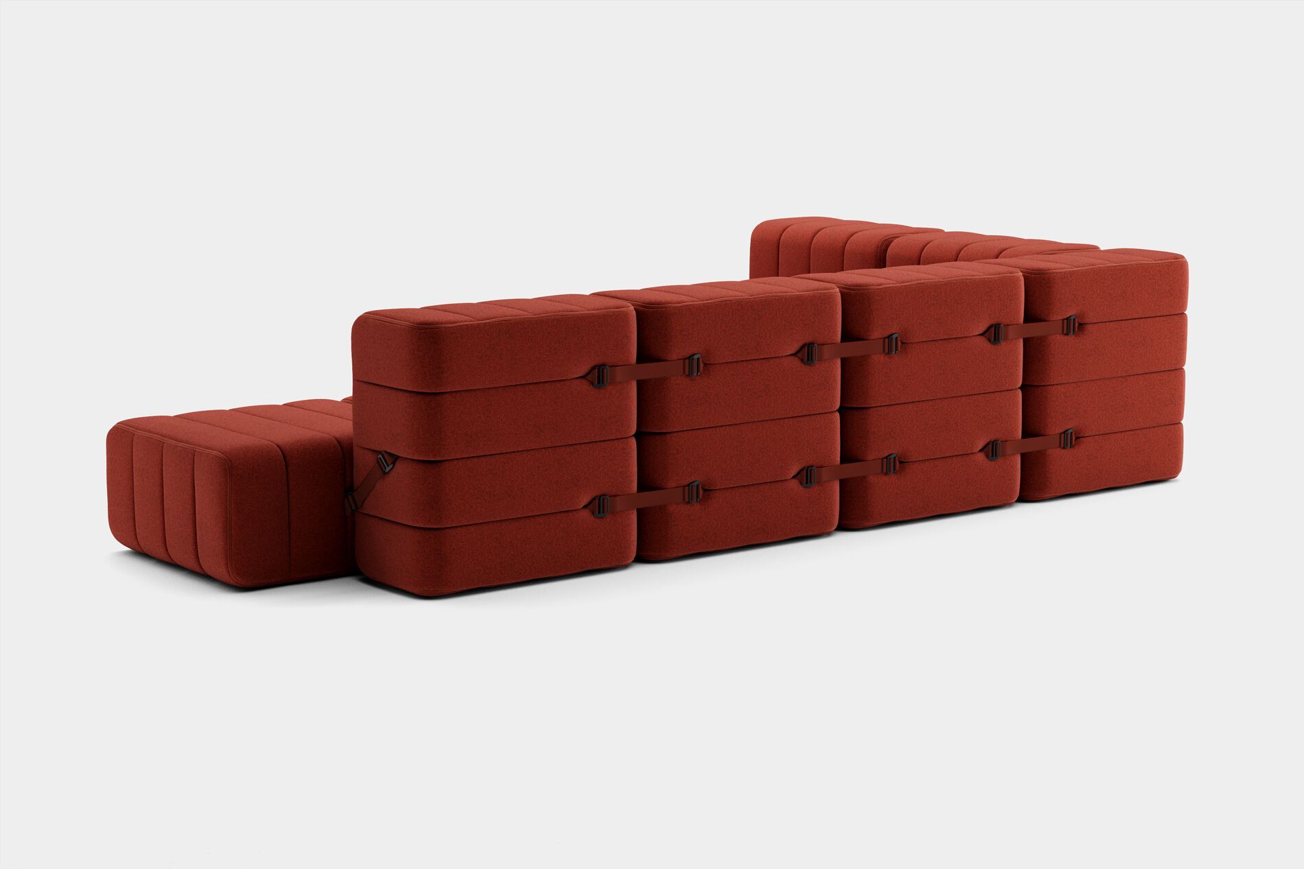 Модульный угловой диван из ткани AMBIVALENZ Curt ARCH-00083106 - Вид №54