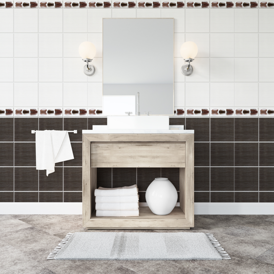 Панель пласт. "Новита" Джакарта (Добор) 2,7*0,25 АКВАТОН Novita STSR-428 - Вид №3