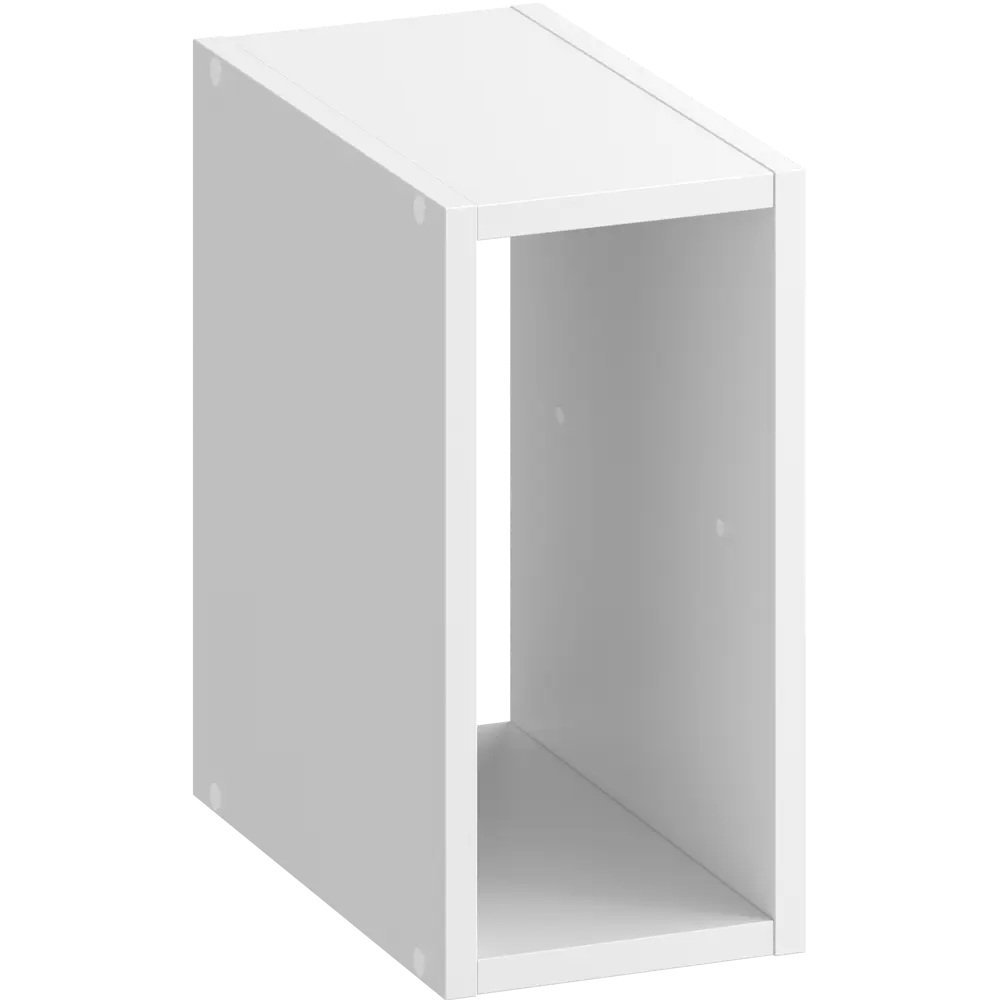 Стеллаж SPACEO KUB 1 секция, 18х36х31,7 см, цвет белый STLM-2199986