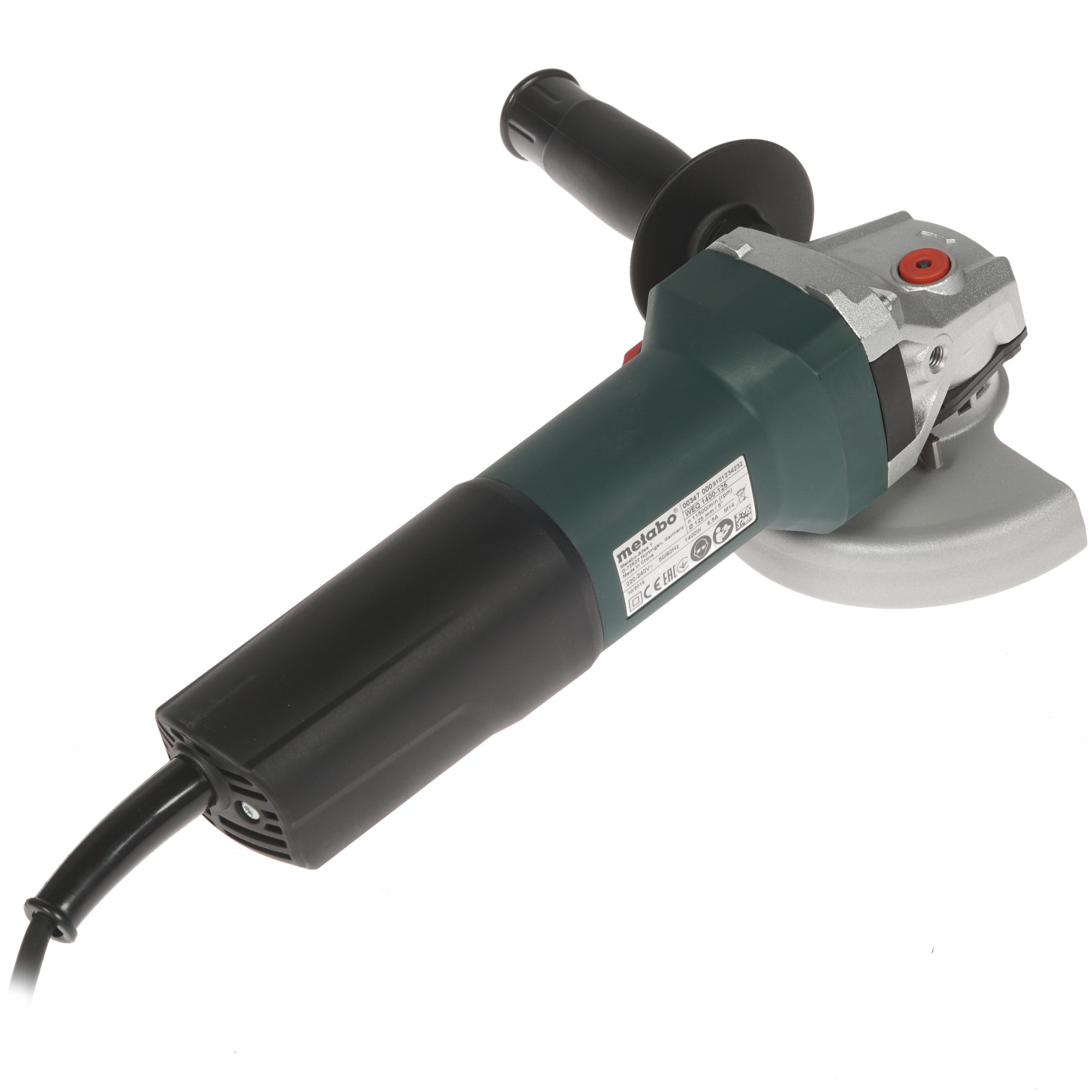 Углошлифовальная машина (УШМ) Metabo WEQ 1400-125 8158601 STDN-0118847 - Вид №1