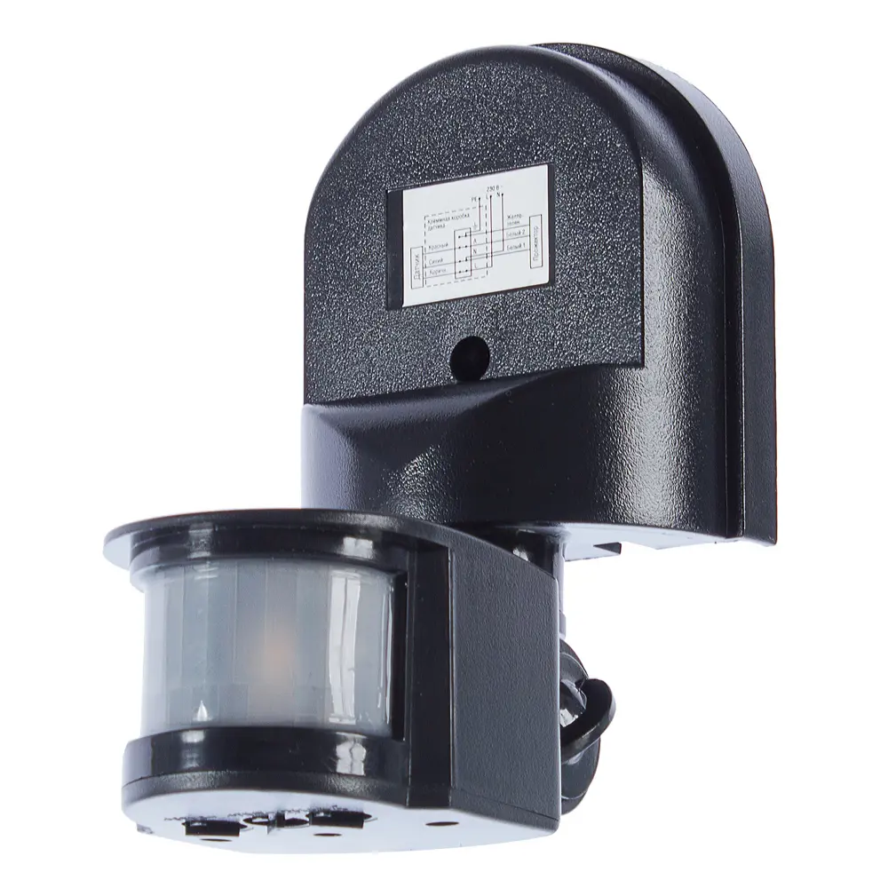 Датчик движения IEK 008, 1100 Вт, цвет чёрный, IP44 STLM-2057077