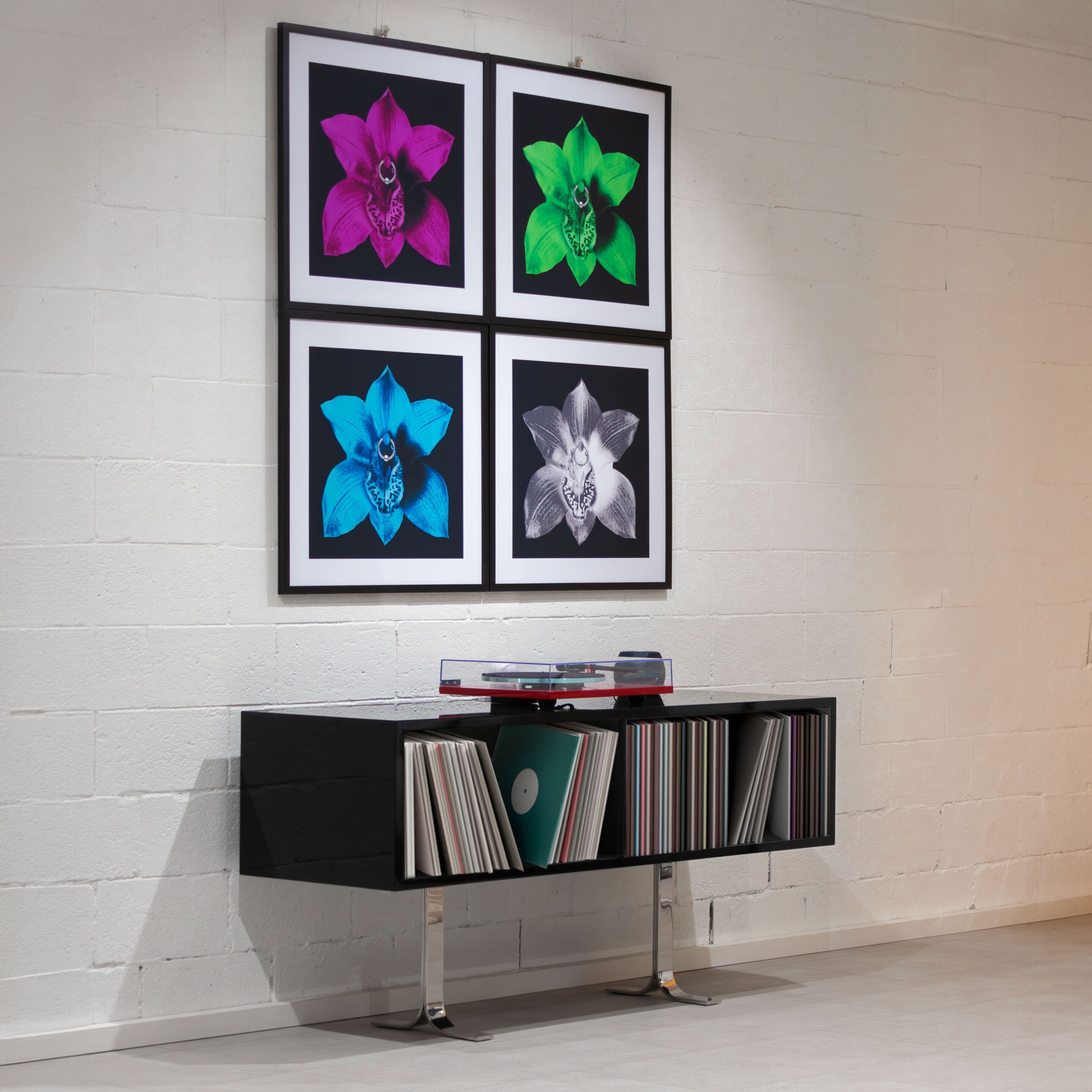 Деревянный книжный шкаф для хранения винила Formitalia John Richmond ARCH-00074678 - Вид №2