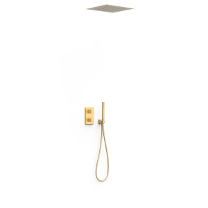 Комплект 2-ходовых скрытых термостатических кранов Therm-box Therm-box для душа-00625005OM TRES