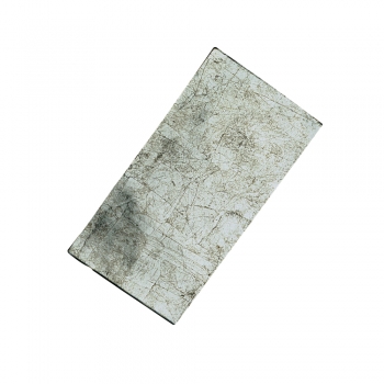 3103848 Фольга "восковая" для украшения, 20 x 10 cм, упаковка 1 шт., цвет окисленный серебристый Santreyd 