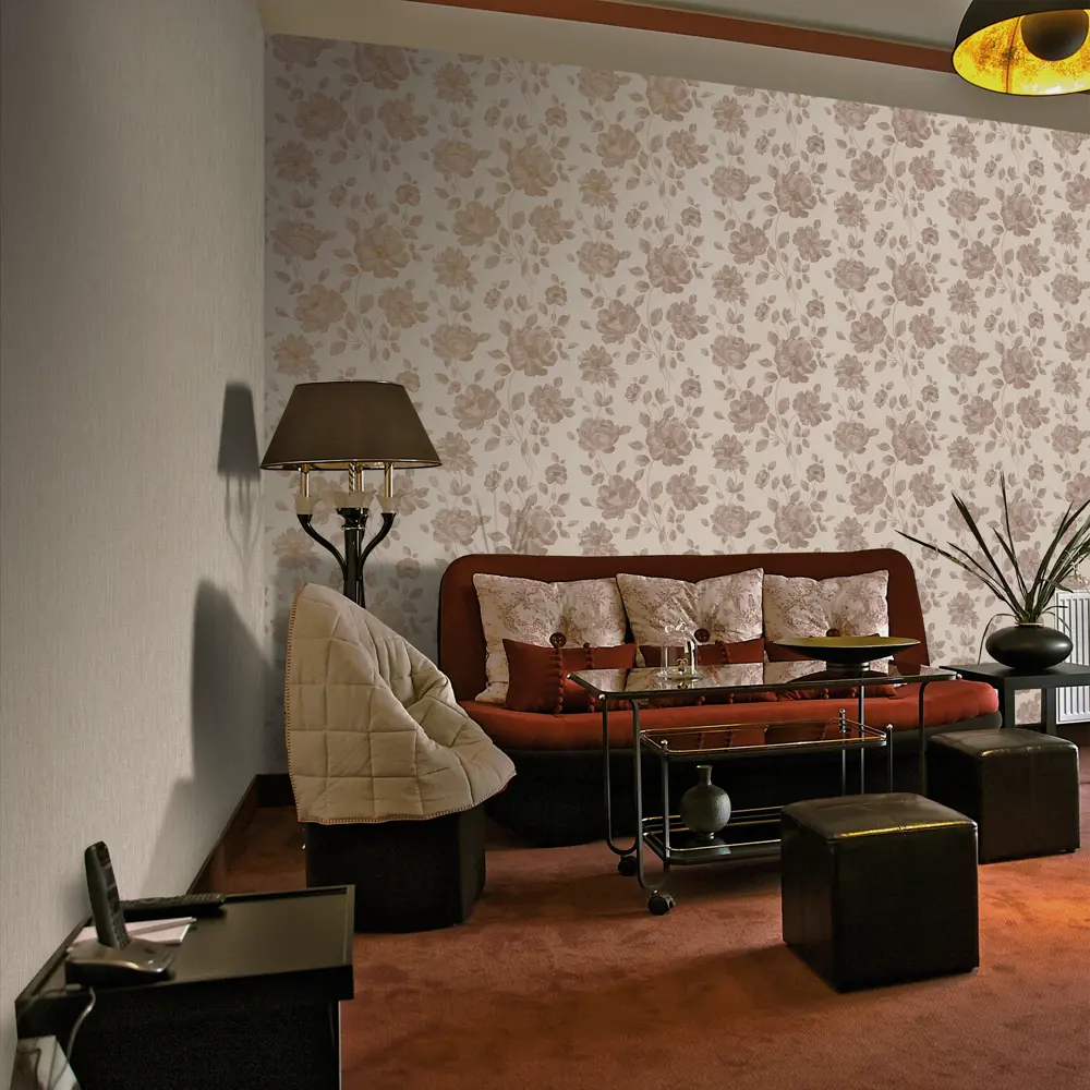 Обои флизелиновые Erismann NATURAL SILENCE бежевые 1.06 м 5290-39 STLM-2106897 - Вид №2