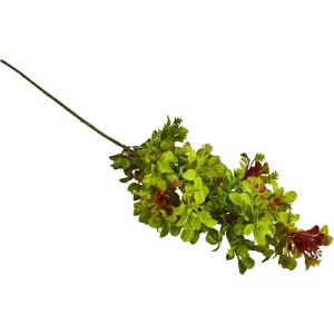 Искусственное растение Полевые цветы 70x26 см пластик цвет зеленый