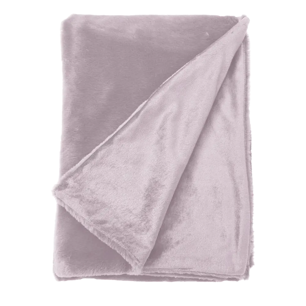 INSPIRE Плед Enalie Bohemai из искусственного меха бледно-розовый 83367906 STLM-1571433