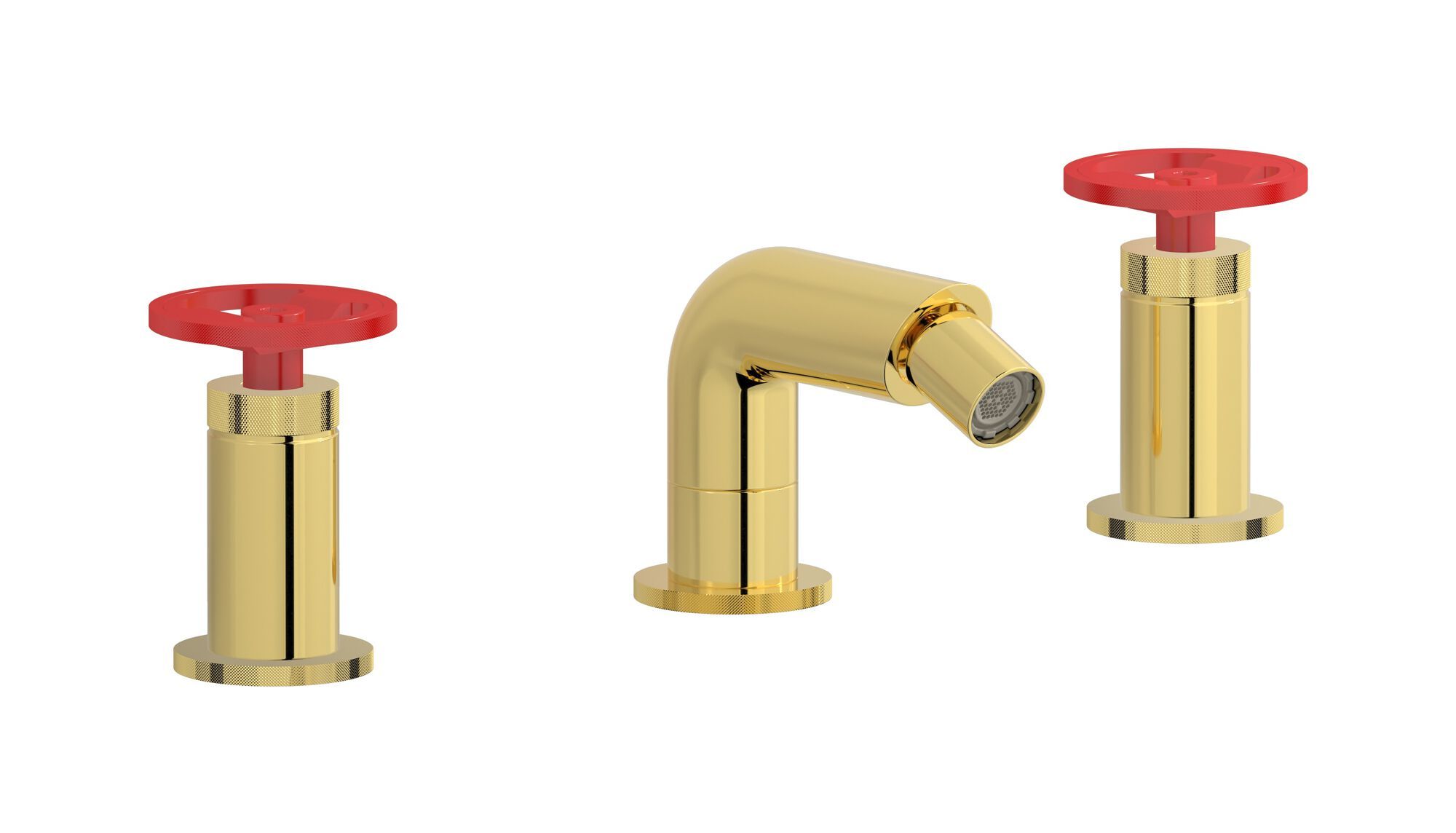 Смеситель для биде с 3 отверстиями и поворотным горлышком IB Bold ARCH-00020285 - Вид №4