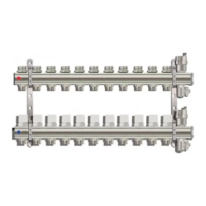 Коллекторная группа Tim&Zeissler KB011 1" ВР 11 отводов 3/4" латунь