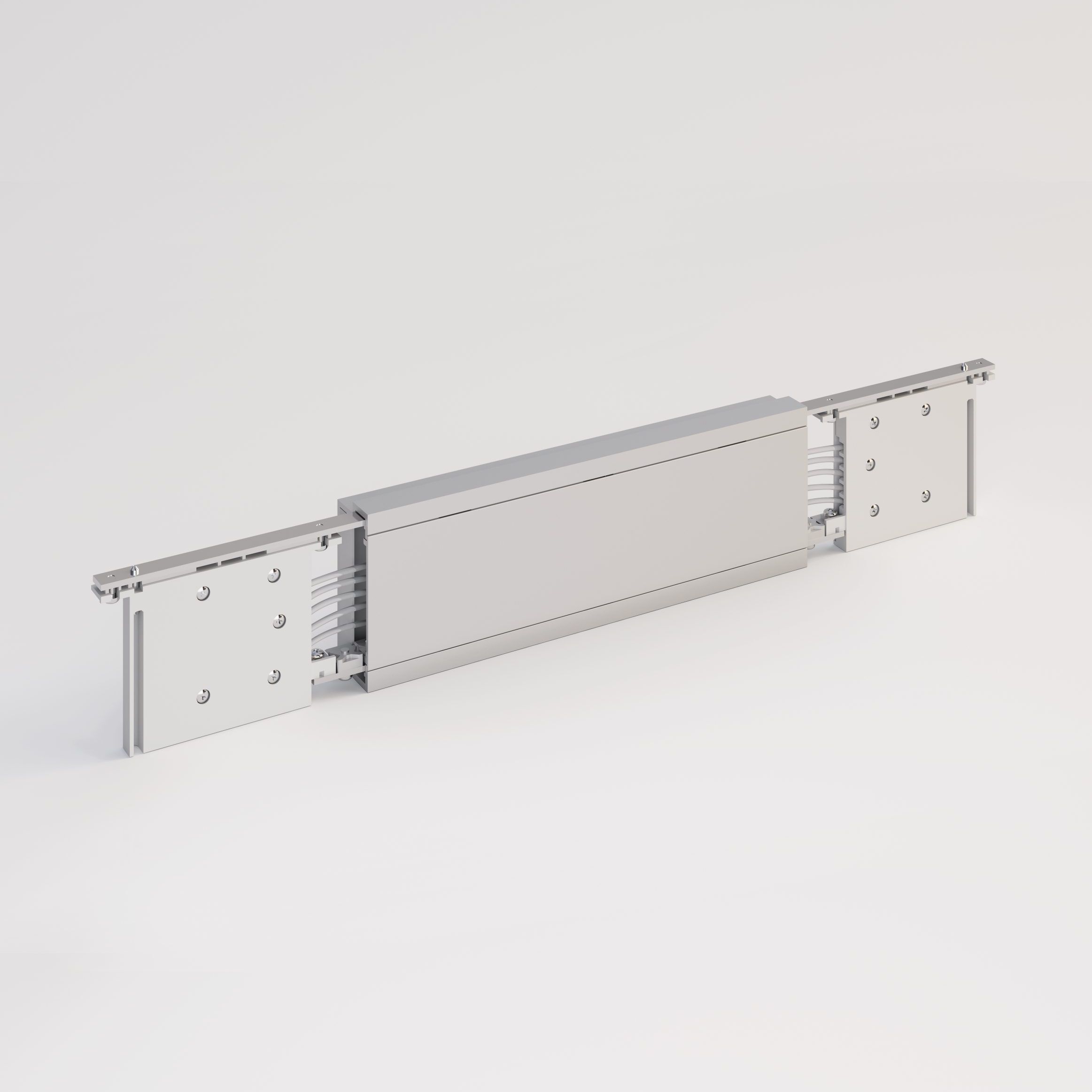 Экструдированная алюминиевая система освещения трека Letroh узел ARCH-00141698 - Вид №33