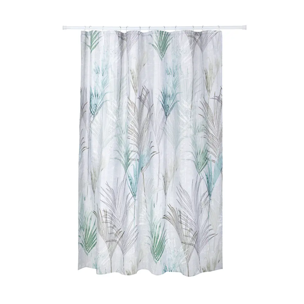 89380335 Штора для ванной Iddis Nature LM14P18i11 200x180 см полиэстер цвет белый STLM-1572808