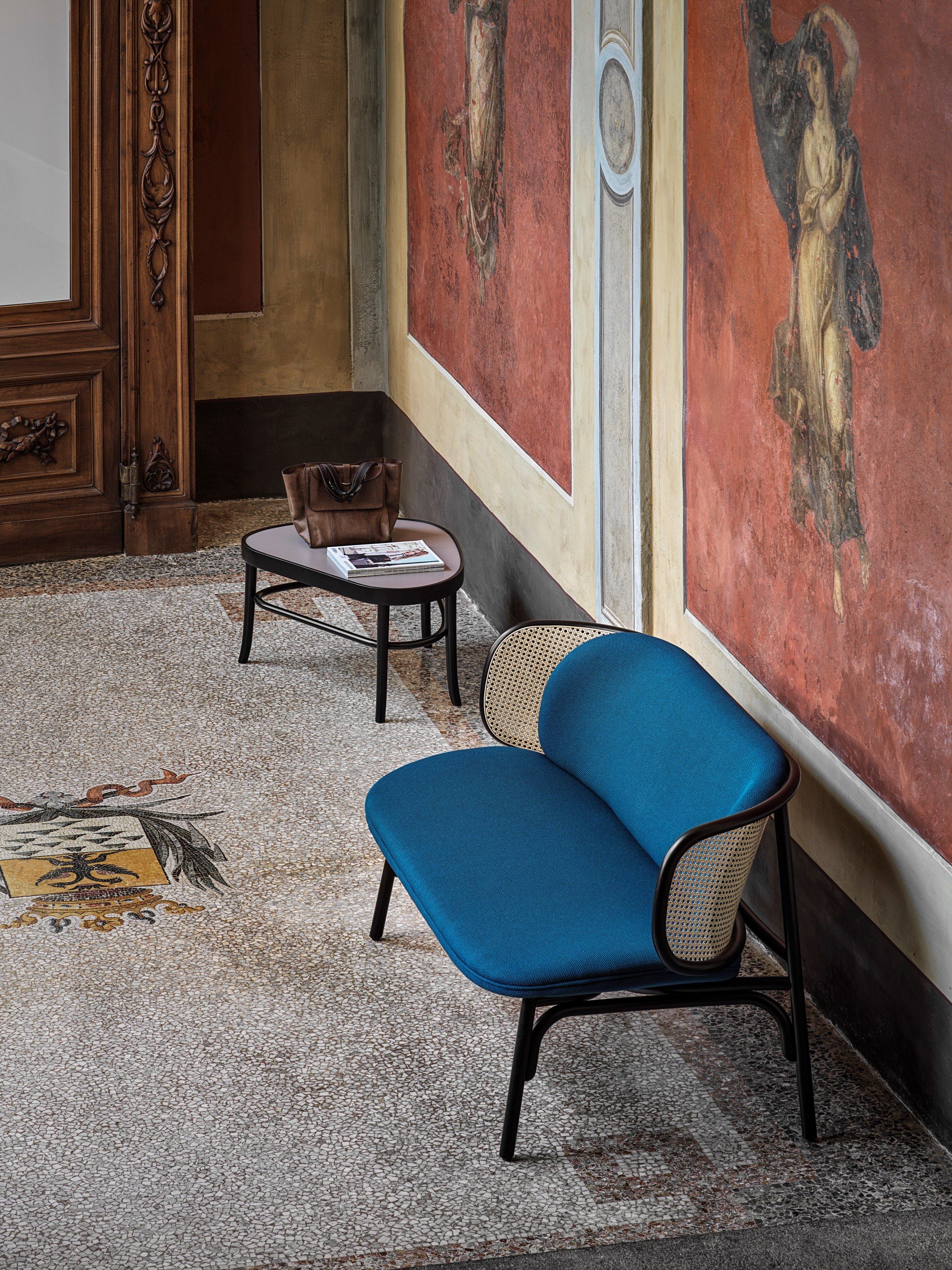 Диван из Венской соломы и гнутого дерева Wiener GTV Design Suzenne ARCH-00140670 - Вид №5