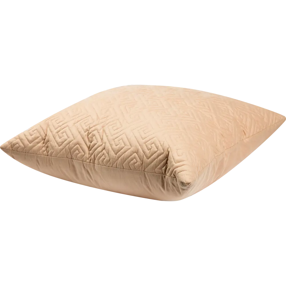 Подушка стёганая, 50х50 см, цвет ванильный SEASONS STLM-2184290 - Вид №1