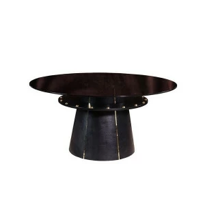 Обеденный стол круглый черный 72 см Triumph UNICO  248865 Черный