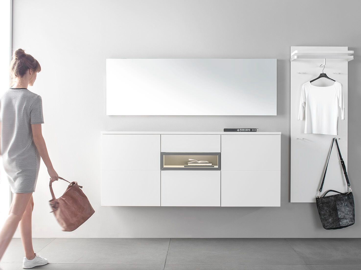 Шкаф от входа до стены Sudbrock Möbelhandwerk Fox ARCH-00120598 - Вид №1