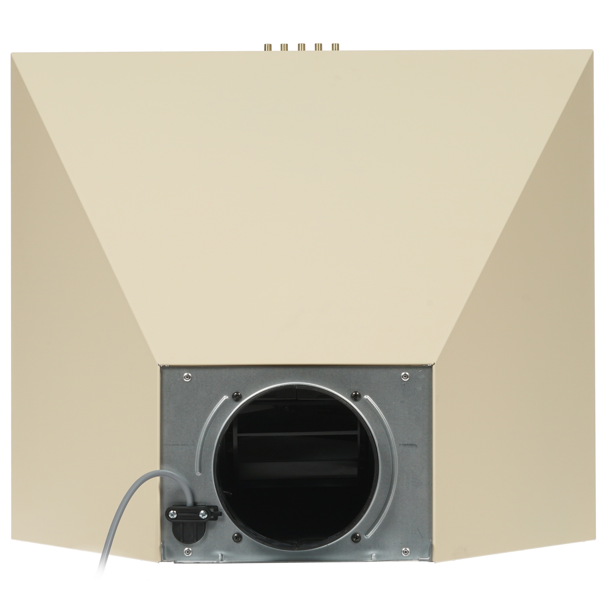 8127411 Вытяжка каминная Beko CWB6410CR бежевый/золотистый, черный STDN-0007255 - Вид №3