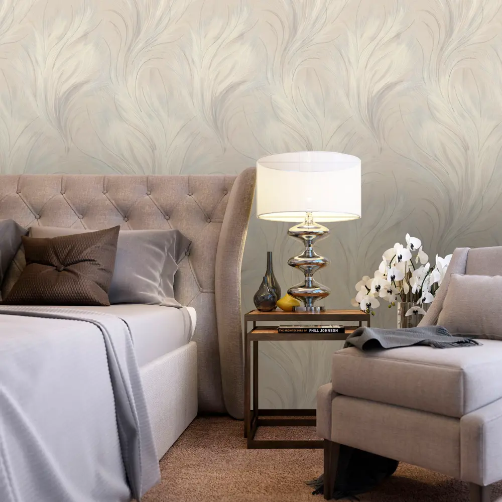 Флизелиновые обои Monte Solaro Tango бежевые 1.06 м 89400448 Libertango STLM-1514890 - Вид №2