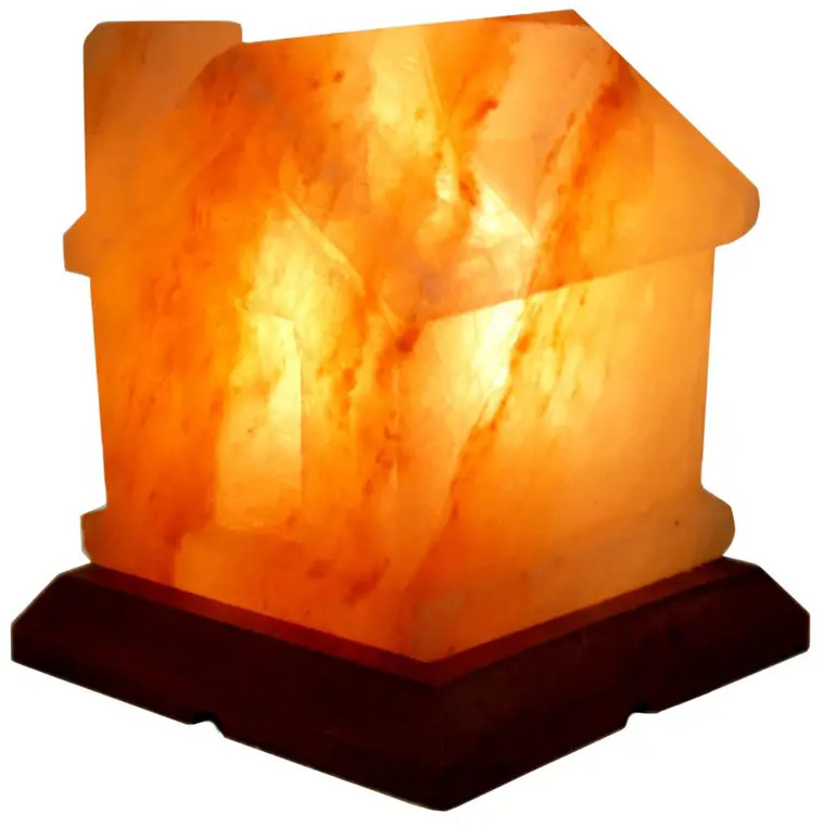 93801562 Соляная лампа STAY GOLD Фигурная SG-Домик цвет розовый STLM-0907796
