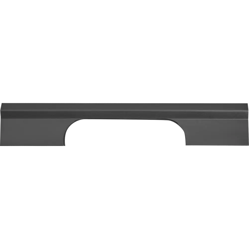 Мебельная ручка-скоба 7602 96 мм графит EDSON STLM-2111441 - Вид №1