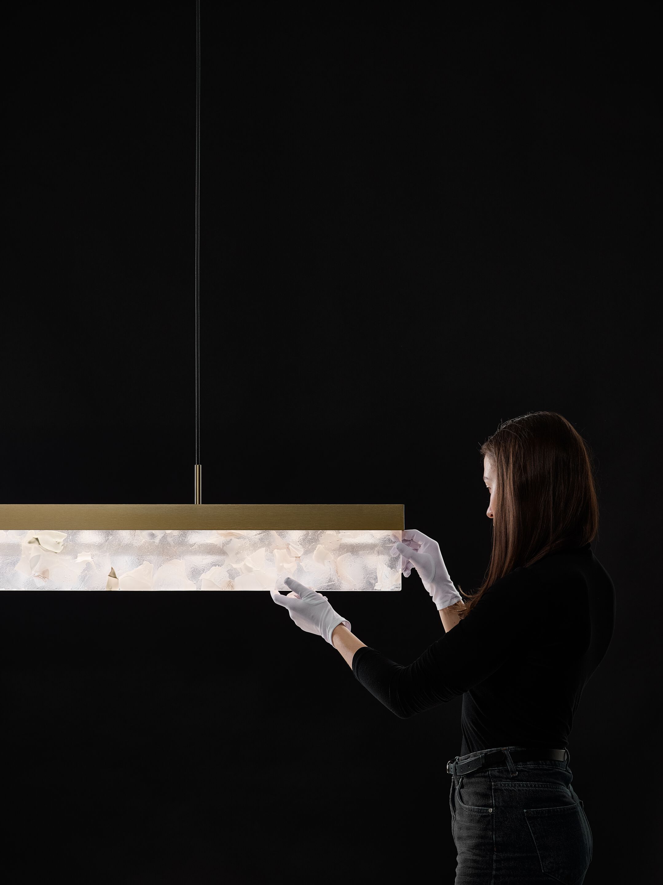 Стеклянный светодиодный подвесной светильник bomma Фрагменты ARCH-00106839 - Вид №6