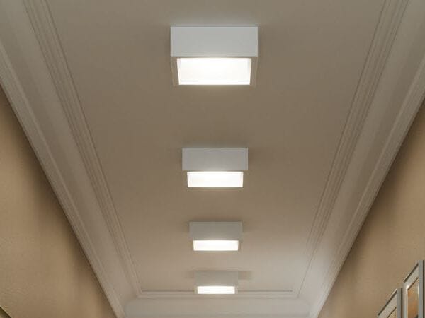 Гипсовый потолочный светильник Fan Europe Lighting INTEC ARCH-00076797