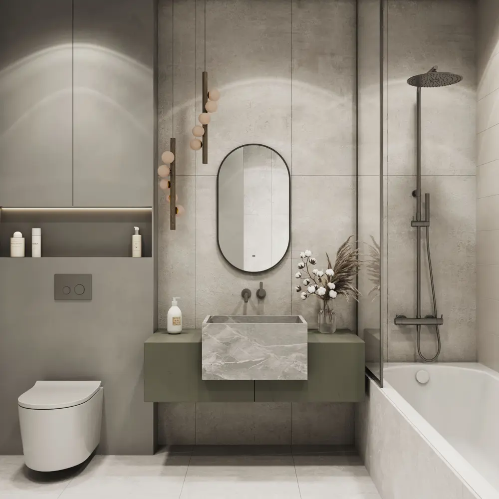 Зеркало в ванную комнату Velor 45x80 см с подсветкой CONTINENT Зеркало с LED-подсветкой STLM-2054359 - Вид №11