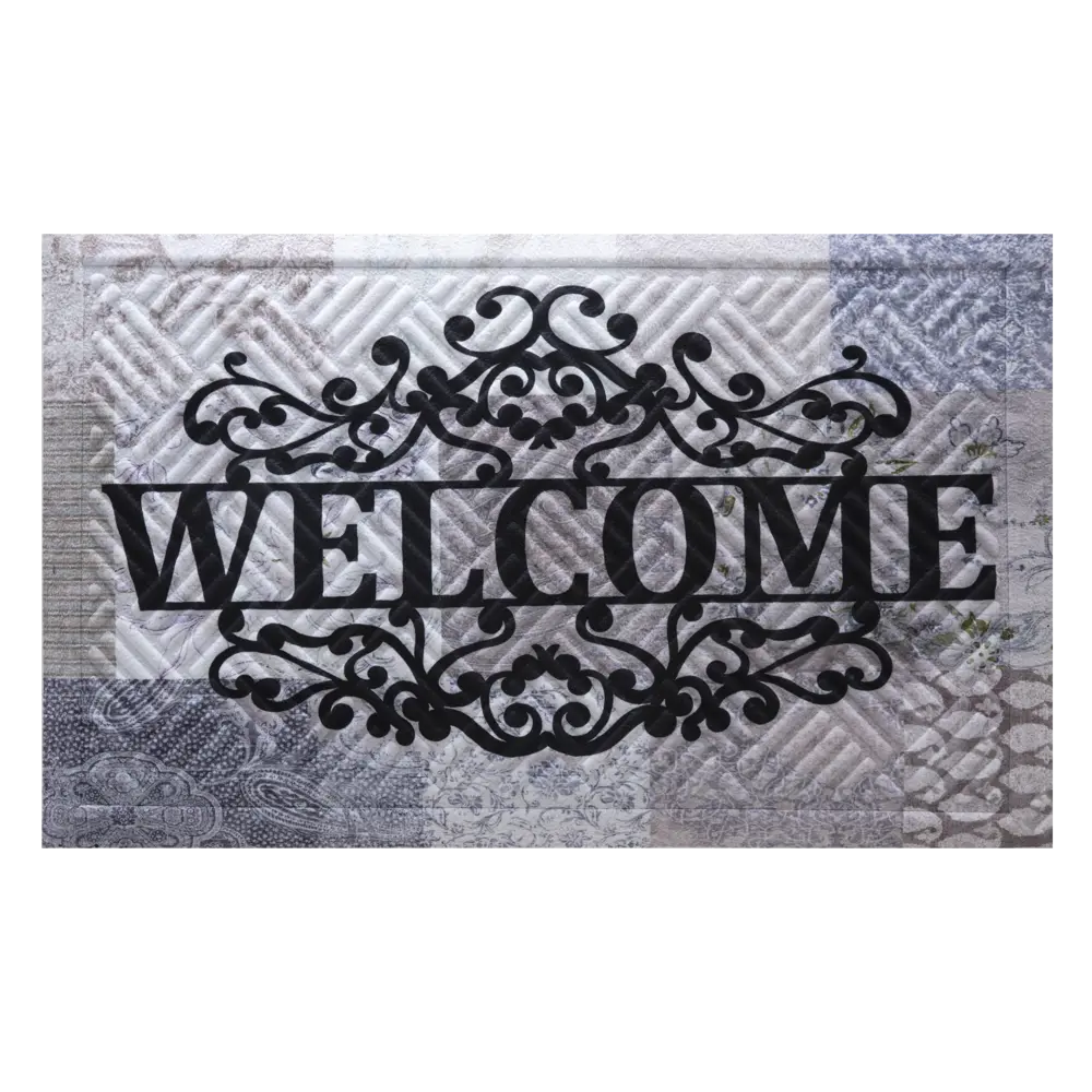 Коврик Inspire Embo Welcome 45x75 см резина STLM-2092921