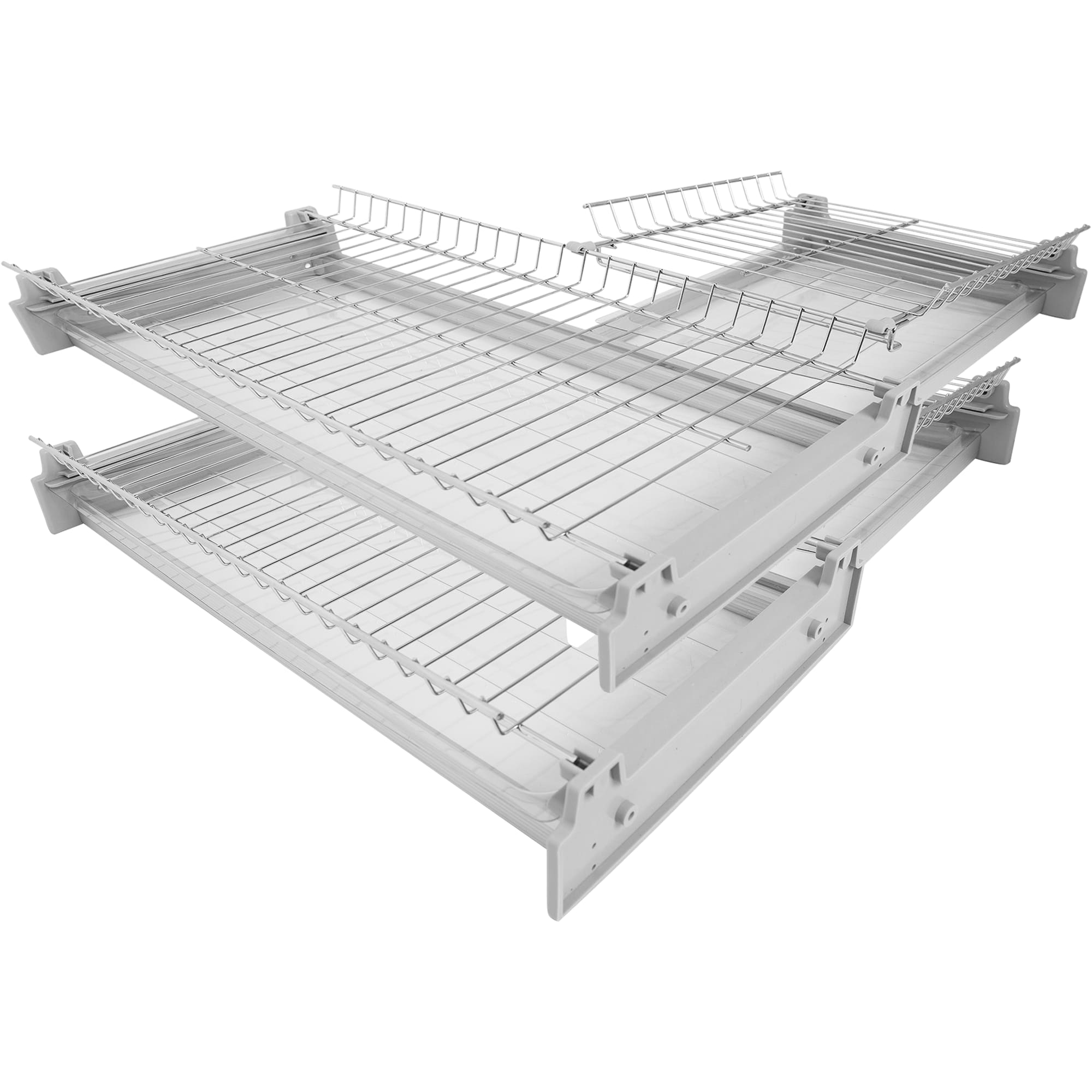 18691479 Двухуровневая сушка для посуды в угловую базу 600х600 мм, сталь Santreyd  - Вид №1