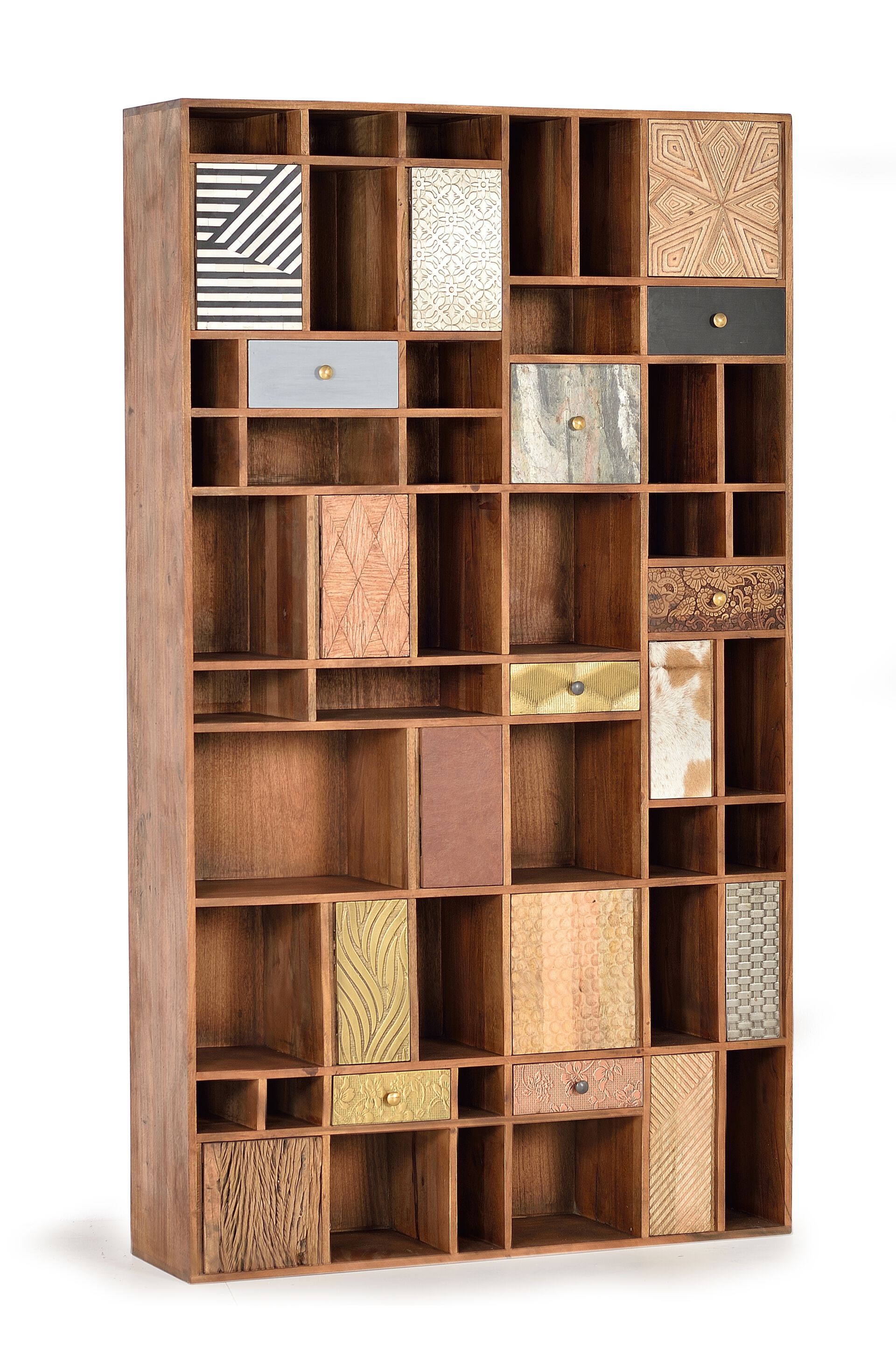 Самонесущая полка из манго Giner y Colomer Мумбаи ARCH-00055439 - Вид №1