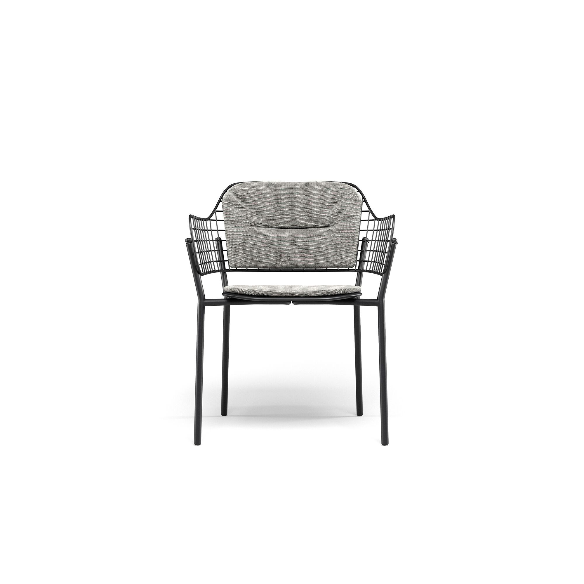 Садовый стул из нержавеющей стали с подлокотниками emu Lyze ARCH-00076431 - Вид №4