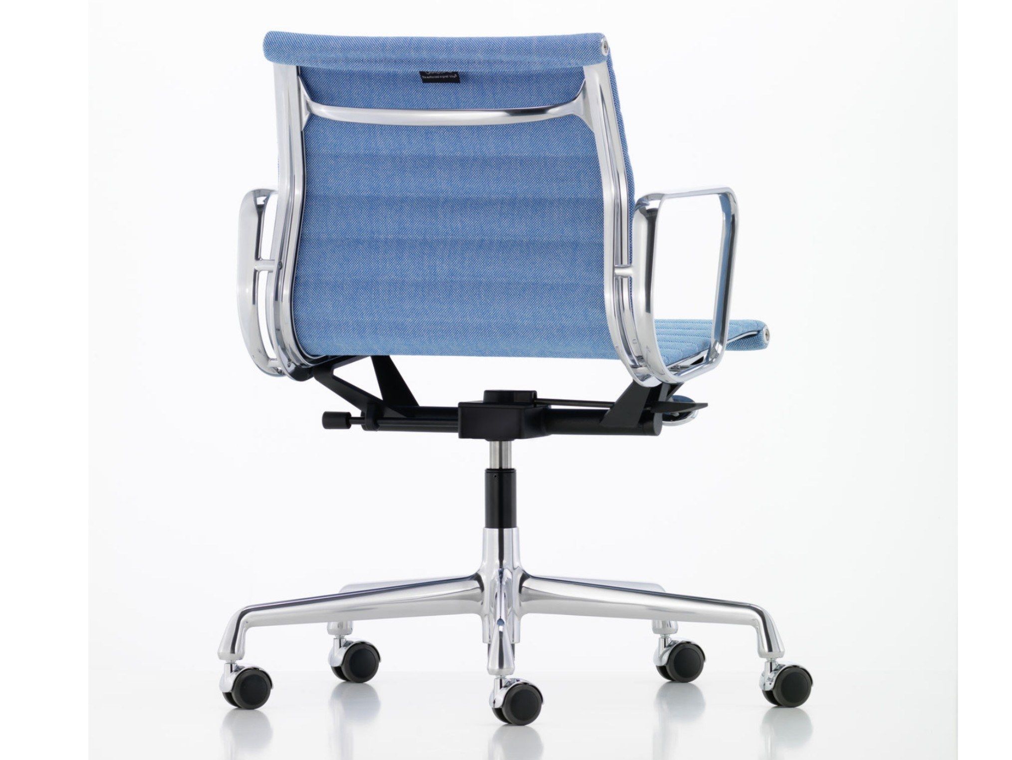 Ткань поворотный операционный офисный стул с подлокотниками VITRA Eames Aluminium Group ARCH-00062946 - Вид №3