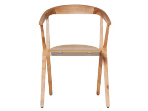 Деревянный складной стул с подлокотниками