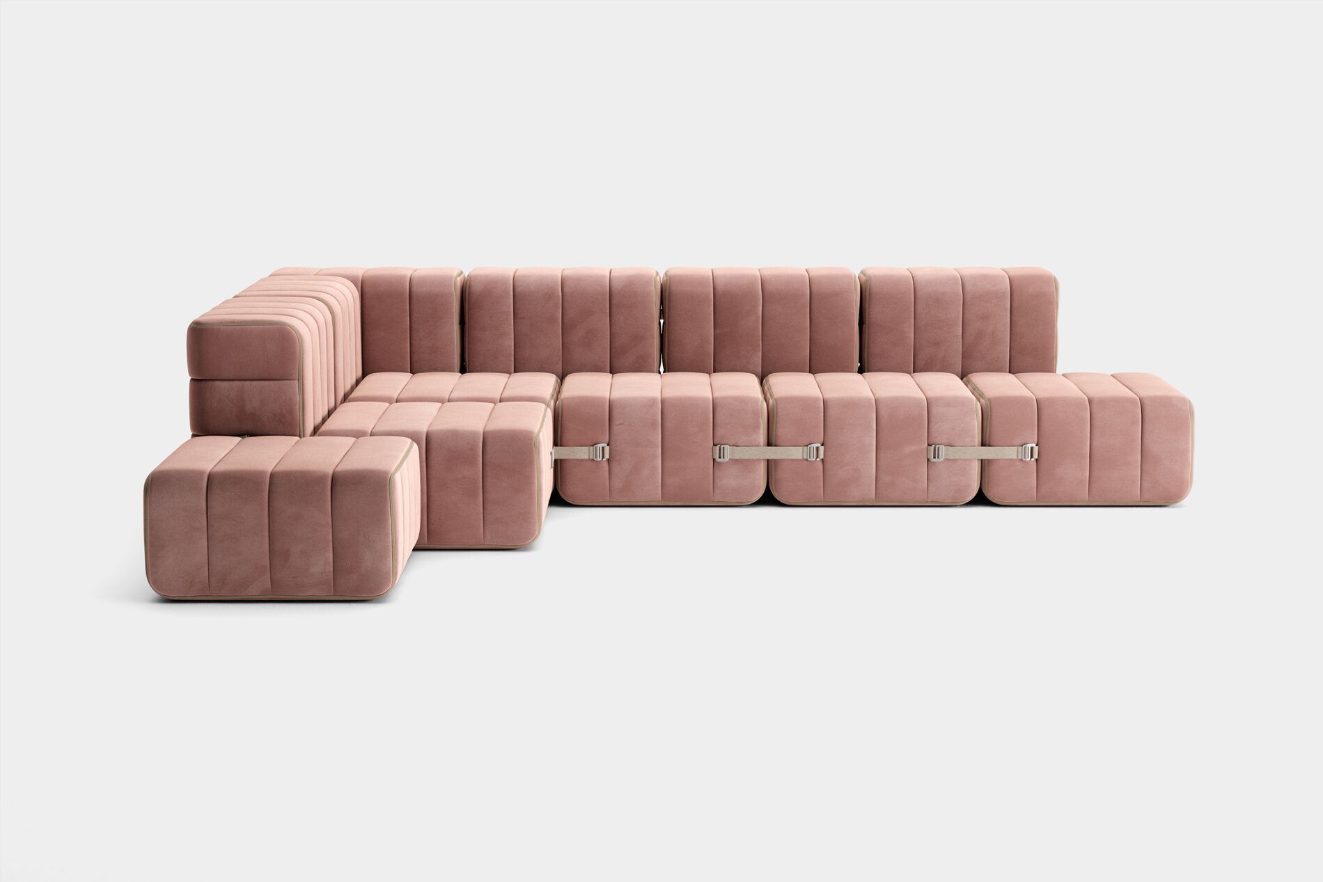 Модульный угловой диван из ткани AMBIVALENZ Curt ARCH-00083106 - Вид №22