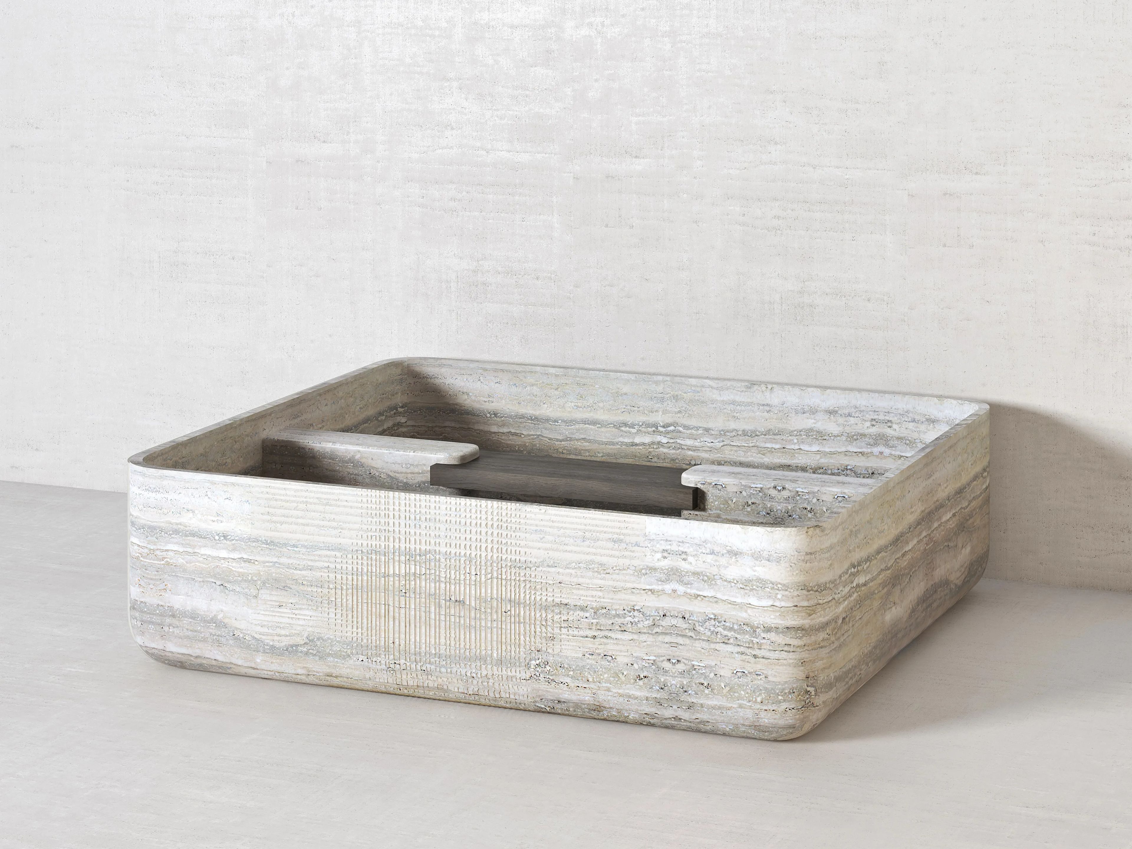 Ванна из натурального камня Davani Meridian ARCH-00007829 - Вид №2