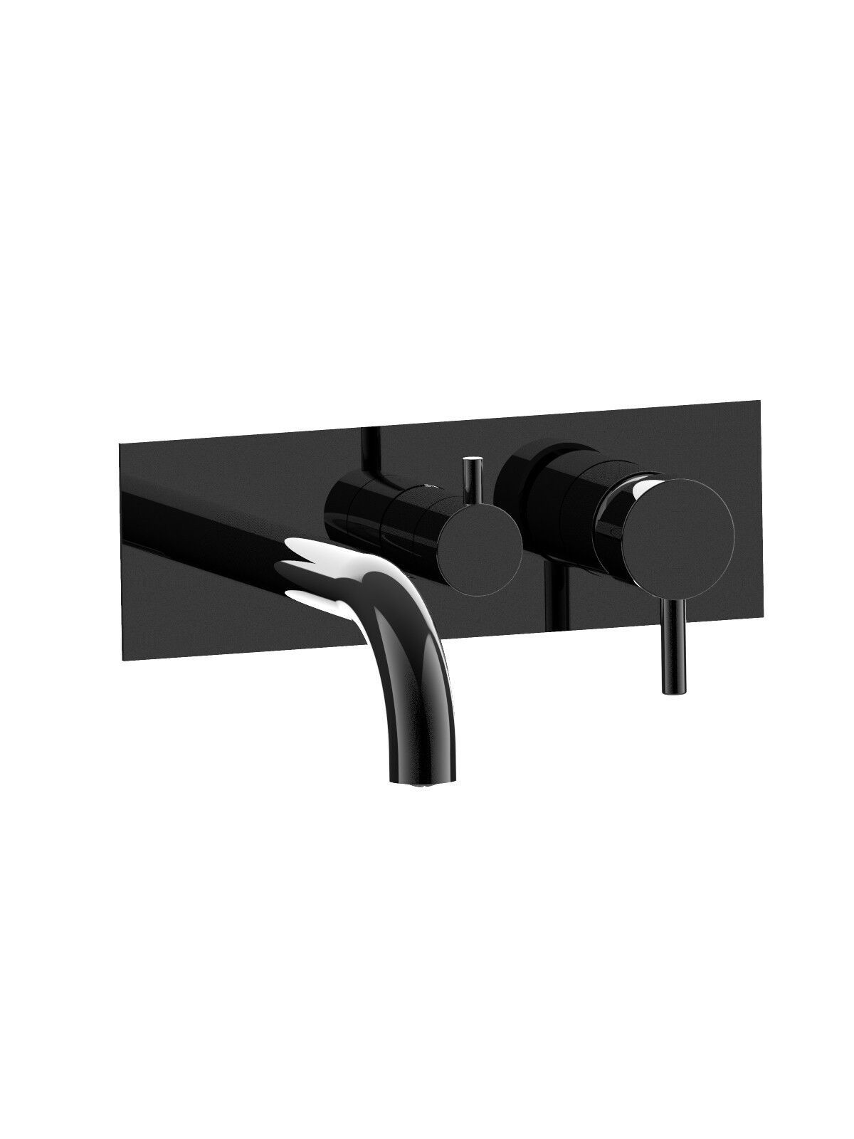 Однорычажный настенный смеситель для ванны с плитой Rubinetterie Frattini отдельная эстетика ARCH-00089970 - Вид №10