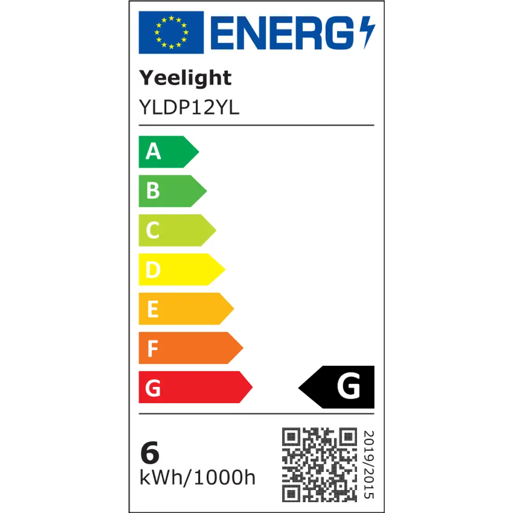 Лампа умная светодиодная Yeelight YLDP12YL E27 220-240 В 6 Вт груша прозрачная 700 лм, теплый белый свет, для диммера STLM-2117513 - Вид №5