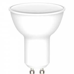 82991707 Лампа светодиодная Lexman Plastic Frosted GU10 220-240 В 7.5 Вт матовая 700 лм нейтральный белый свет