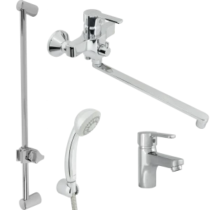 Набор для душа Vidima Optima BA380AA цвет хром