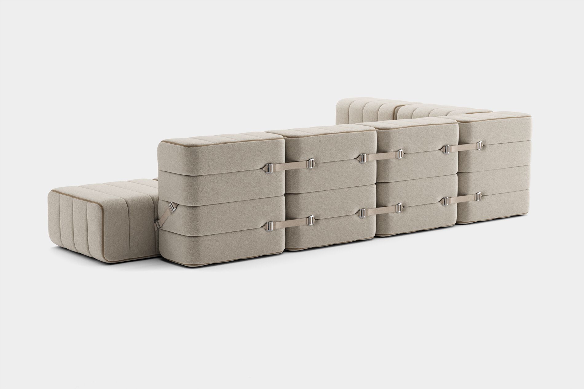 Модульный угловой диван из ткани AMBIVALENZ Curt ARCH-00083106 - Вид №40