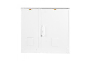 16301934 Электротехнический настенный шкаф двойная распашная дверь, полиэстер, серый EP-800.800.250-2-IP44 ЦМО