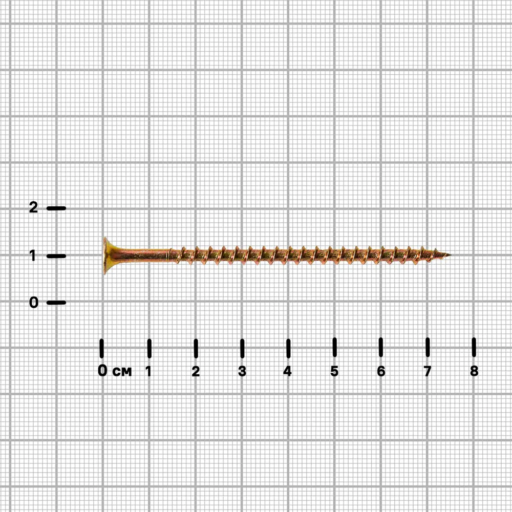 Саморезы DILWIS для дерева оцинкованные 4.2x75 мм (1 кг) 89386208 STLM-1574063 - Вид №2